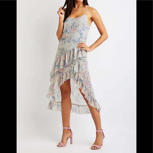 Dresses & Skirts - NWOT floral ruffle dress